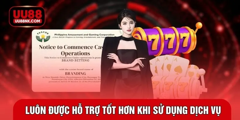 Luôn được hỗ trợ tốt hơn khi sử dụng dịch vụ